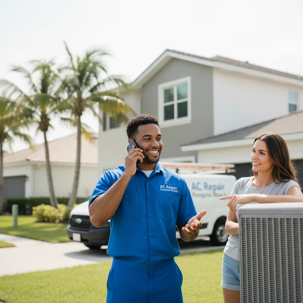 AC Repair Pompano Beach customer support in Round Lake